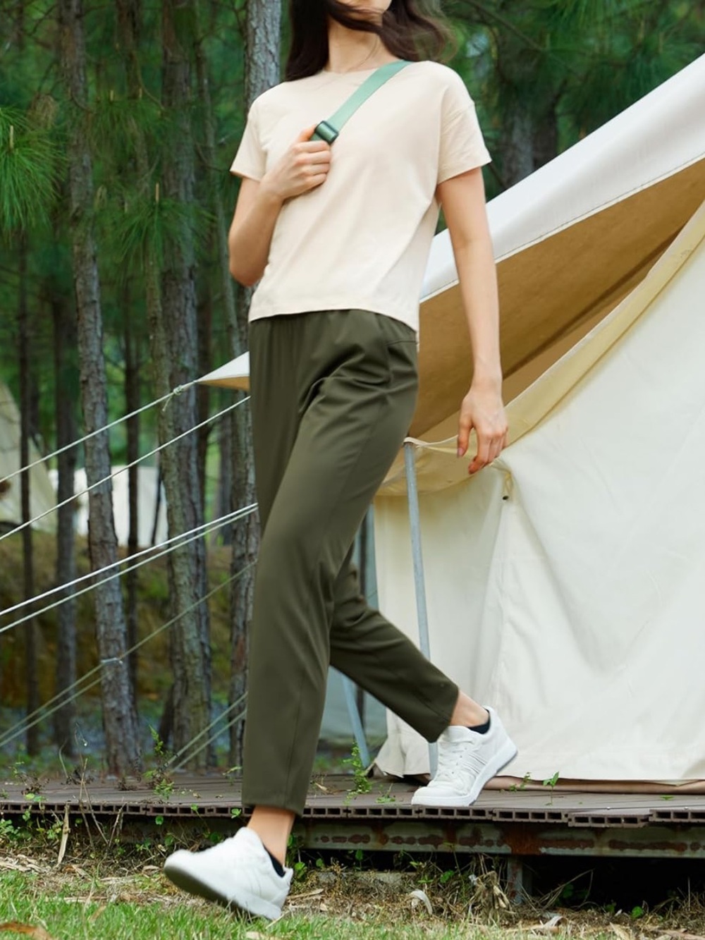 CRZ Yoga Women’s Golf Casual Hiking Pants M 8/10 - Picture 10 of 11